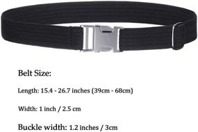img 3 attached to 👦 AWAYTR Kids Toddler Belt for Boys - Accessories and Belts