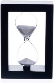 img 1 attached to Bellaware Minutes Hourglass Wood Timer Kitchen & Dining