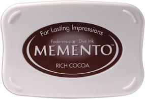 img 1 attached to 👍 Tsukineko Memento Rich Cocoa Full-Size Fade Resistant Inkpad – Enhanced SEO