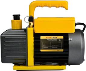 img 4 attached to FavorCOOL 2FC-36T 2-Stage 1/3HP Rotary Vane Vacuum Pump for HVAC Car A/C Refrigerant Charge - R410a R134a R22
