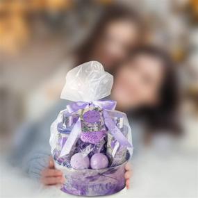 img 3 attached to 🛀 Luxurious Spa Gift Set for Women: Lavender and Rosemary Aromatherapy Basket - Perfect Gift for Mom on Mother's Day, Birthday, or Holidays - 13-Piece Set with Bubble Bath Bombs, Shower Gel, and Body Lotion