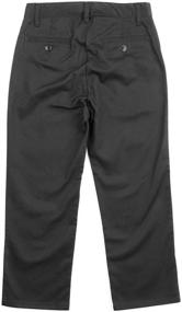 img 1 attached to Leveret Toddler Uniform Cotton Chino Boys' Clothing for Pants