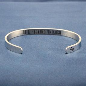 img 2 attached to Joycuff Inspirational Personalized Granddaughter Stainless