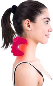 img 4 attached to 🌈 Ultimate Relief: BONA Neck Massager Shiatsu Deep Tissue & Chiropractic Neck Stretcher for Neck Pain