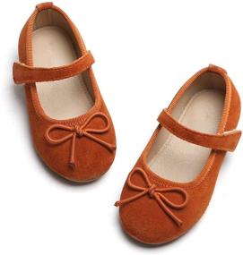 img 4 attached to 🏼 Stylish Otter MOMO Girls T-Strap Mary Jane Flat for School Uniform