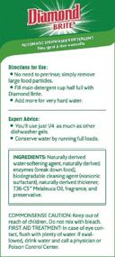 img 1 attached to Melaleuca Diamond Brite Dishwasher Detergent Liquid 45oz – 25 Loads – Improved SEO