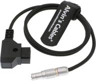 🔌 flexible anton d-tap to 2 pin male power cable for teradek, arri, red camera, smallhd, paralinx, preston, transvideo, offhollywood, switronix, panasonic by alvin's cables logo