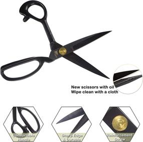 img 3 attached to 🔪 Quality Professional Dressmaking Scissors for Tailoring, Sewing Notions & Supplies