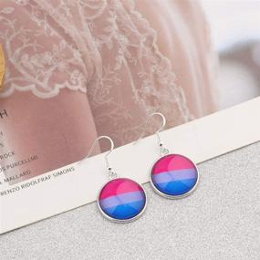 img 1 attached to 🌈 CHOORO Gay Pride Gift: Vibrant LGBT Rainbow Pride Earrings - Ideal Bisexual & Transgender Pride Jewelry