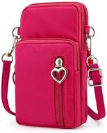 👜 versatile small crossbody bag & shoulder purse wallet armband for iphone 12, galaxy s20 fe, pixel 4a and more logo