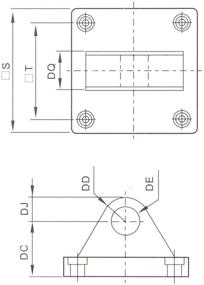 img 1 attached to 🔧 Baomain Mounting Pneumatic Standard Cylinder: A Comprehensive Solution for Hydraulic Equipment in Hydraulics, Pneumatics & Plumbing