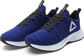 img 3 attached to 👟 PEAK Taichi Men's Lightweight Running Shoes - Enhanced Comfort with EGGII Cushioning for Casual Workout, Fitness, and More