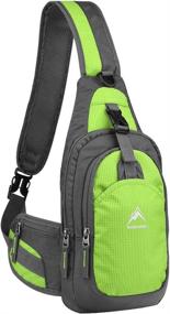 img 4 attached to MALEDEN Resistant Shoulder Backpack Crossbody Backpacks for Casual Daypacks