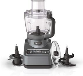 img 4 attached to 🥘 Ninja BN601 Professional Plus Food Processor, 1000W, 4-in-1 Functions (Chopping, Slicing, Purees & Dough) with 72-oz. Bowl, 3 Blades, Food Chute & Pusher, Silver