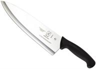 mercer culinary millennia black handle chef's knife 🔪 - 10-inch wide hollow ground blade for ultimate precision logo