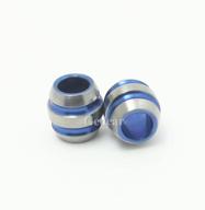 tiking titanium jewelry paracord beads blue logo
