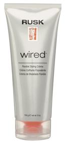 img 1 attached to 🔥 RUSK Designer Collection Wired Flexible Styling Creme - Lift, Shine, and Create Soft, Gravity-Defying Body - 6 Oz, Pliable Style Support and Flexible Body