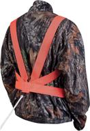 allen company dual harness deer drag with rope - ultimate blaze orange deer dragging system, one size, 33 logo