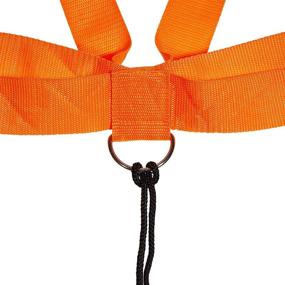 img 1 attached to Allen Company Dual Harness Deer Drag with Rope - Ultimate Blaze Orange Deer Dragging System, One Size, 33