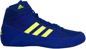 img 3 attached to Adidas Black White Wrestling Shoes Men's Shoes in Athletic