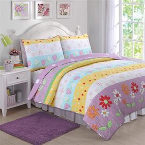 img 3 attached to 🛏️ Reversible Kids' Bedding by Cozy Line Home Fashions - A Cozy Room Solution for Kids' Home Store