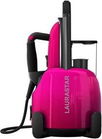 img 4 attached to Паровой утюг Laurastar Lift Plus в розовом цвете: швейцарское 🎀 проектирование 3-в-1 парогенератор для лёгкого глажения, отпаривания и очистки одежды