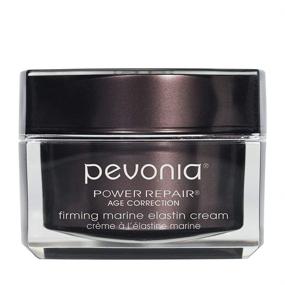 img 4 attached to 🌊 Pevonia Power Repair Age Correction Firming Marine Elastin Cream: Anti-Aging Face Serum for Wrinkles, Pores Refinement - 1.7 Oz Container