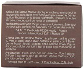 img 1 attached to 🌊 Pevonia Power Repair Age Correction Firming Marine Elastin Cream: Anti-Aging Face Serum for Wrinkles, Pores Refinement - 1.7 Oz Container