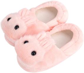 img 4 attached to Stay Safe and Festive with Slippers Anti Slip Footwear for Boys - Perfect for Halloween and Christmas!