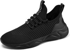 img 3 attached to 👟 Dabbqis Men's Running Shoes: Breathable, Lightweight, and Perfect for Walking