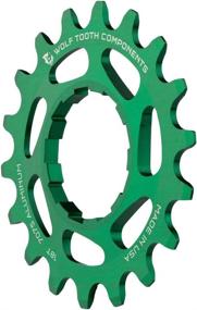 img 1 attached to 🔥 Exquisite Wolf Tooth CNC Machined Aluminum Singlespeed Cogs in Vibrant Colors: Unparalleled Performance and Style