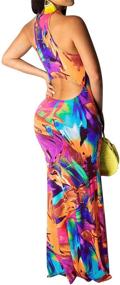 img 3 attached to 👗 Maxi Dress Summer Vacation Apparel for Women - Women's Clothing Dresses