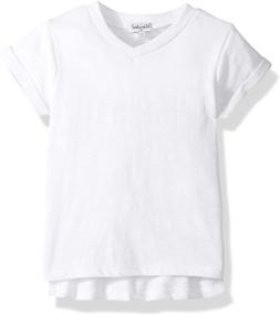 img 1 attached to 👚 Optimized Basic Short Sleeve Clothing for Girls by Splendid