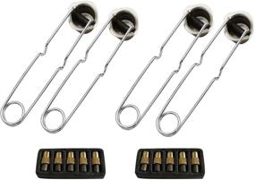 img 4 attached to MENSI 4 Pack Flint Spark Torch Igniter - Reliable Single Flint Spark Lighter for Effortless Propane Torch Lighting with Bonus 10pcs Flints