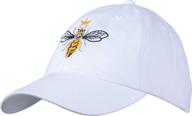 👑 alpha crown boss lady queen bee baseball hat for women: funny, cute and cool cap for top style logo