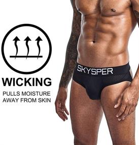img 3 attached to SKYSPER S JOCK07 Jockstrap Underwear: Ultimate Supporter for Comfort and Performance