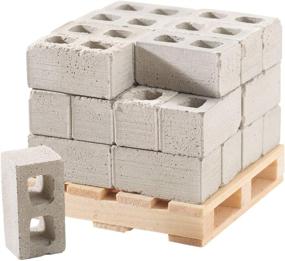 img 4 attached to 🏗️ Optimized Mini Materials - Cinder Blocks for Dollhouses and Models