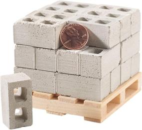 img 3 attached to 🏗️ Optimized Mini Materials - Cinder Blocks for Dollhouses and Models