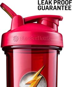 img 3 attached to 🌊 BlenderBottle Justice League Aquaman Shaker Bottle Pro Series - Ideal for Protein Shakes and Pre Workout - 32-Ounce