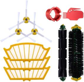 img 4 attached to 🔧 Neutop Replacement Parts for iRobot Roomba 500 Series: Enhanced Compatibility with Green/Red Cleaning Head Models 555, 560, 561, 562, 570, 581, and more.