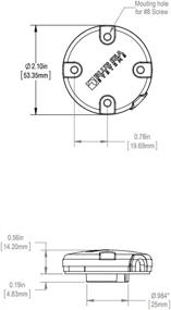 img 1 attached to 🔌 Side Entry CableClam by Blue Sea Systems