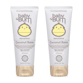 img 4 attached to 👶 Baby Bum Natural Monoi Coconut Balm- Organic Coconut Oil - Gentle Formula - Portable Size - 3 ounce (Pack of 2) (Travel Tube)