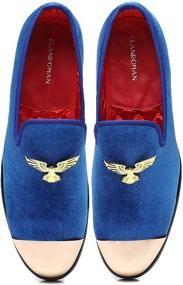 img 3 attached to Stylish ELANROMAN Loafers: Perfect for Fashionable Wedding Events