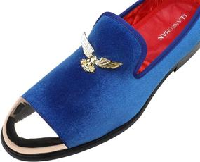 img 1 attached to Stylish ELANROMAN Loafers: Perfect for Fashionable Wedding Events