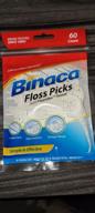 binaca precision floss fluoridex thread logo
