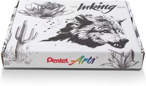 img 3 attached to 🎨 Pentel Arts Inking Box Starter Kit: Unleash Your Creative Potential (INKBOXAMZ)