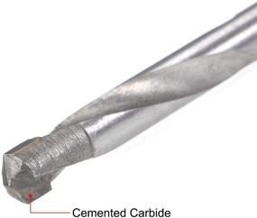 img 2 attached to 🛠️ Uxcell Cemented Carbide Stainless Aluminum Cutting Tools: Ideal for Industrial Drill Bits