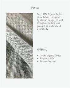 img 1 attached to Discover the Superior Quality of Econscious Organic Cotton Pique Pacific