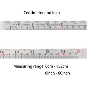 img 3 attached to 🔬 Винтап рабочая столешница с рулеткой, имеющая клейкую основу для измерений и испытаний: конечная инновация для точных измерений, тестирования и проверки.