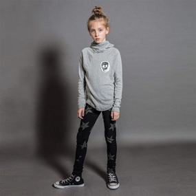 img 3 attached to 👖 NUNUNU Soft Cotton Leggings: Stylish Unisex Pants for Babies, Kids, and Teens – Girls and Boys from Newborn to 14 Years